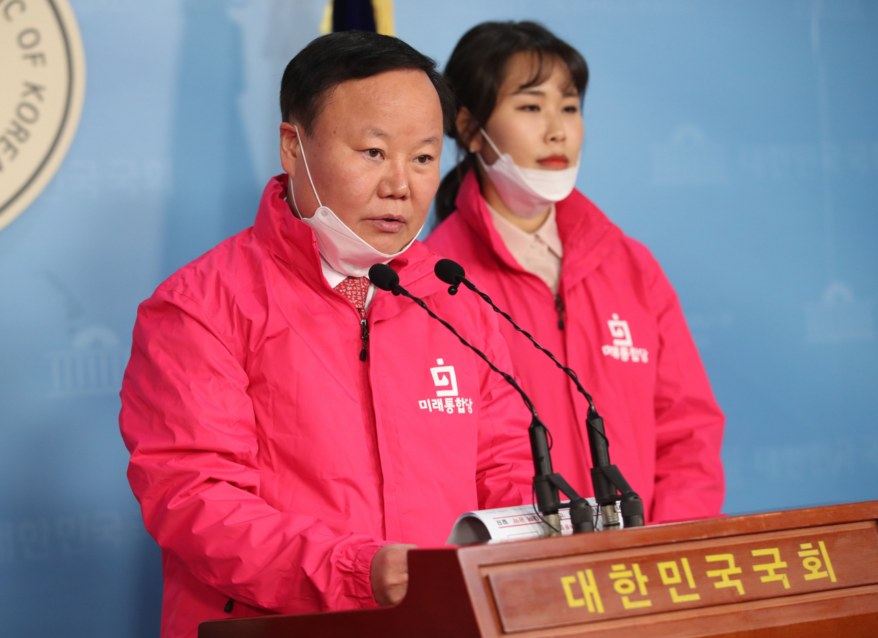 김재원 미래통합당 정책위의장 [연합]