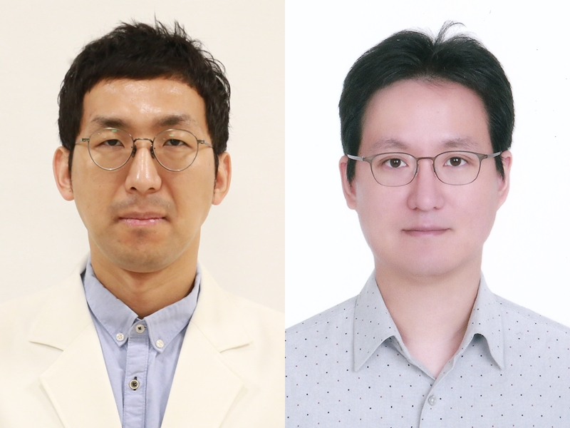 분당서울대병원 영상의학과 이경준 교수(좌), 김지항 교수(우)
