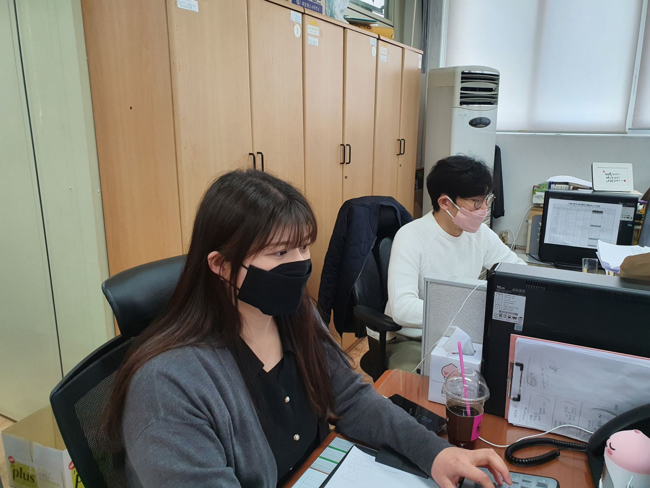 여주 오학동은 면 마스크 쓰기에 동참했다. [여주시 제공]