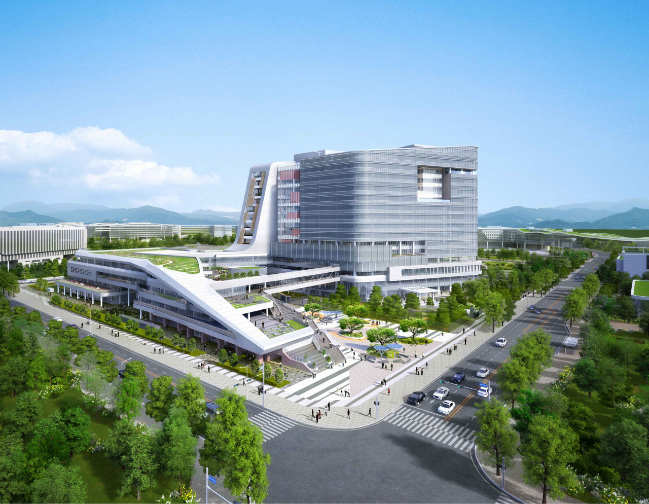 정부세종 신청사 건설공사 조감도 [한라 제공]