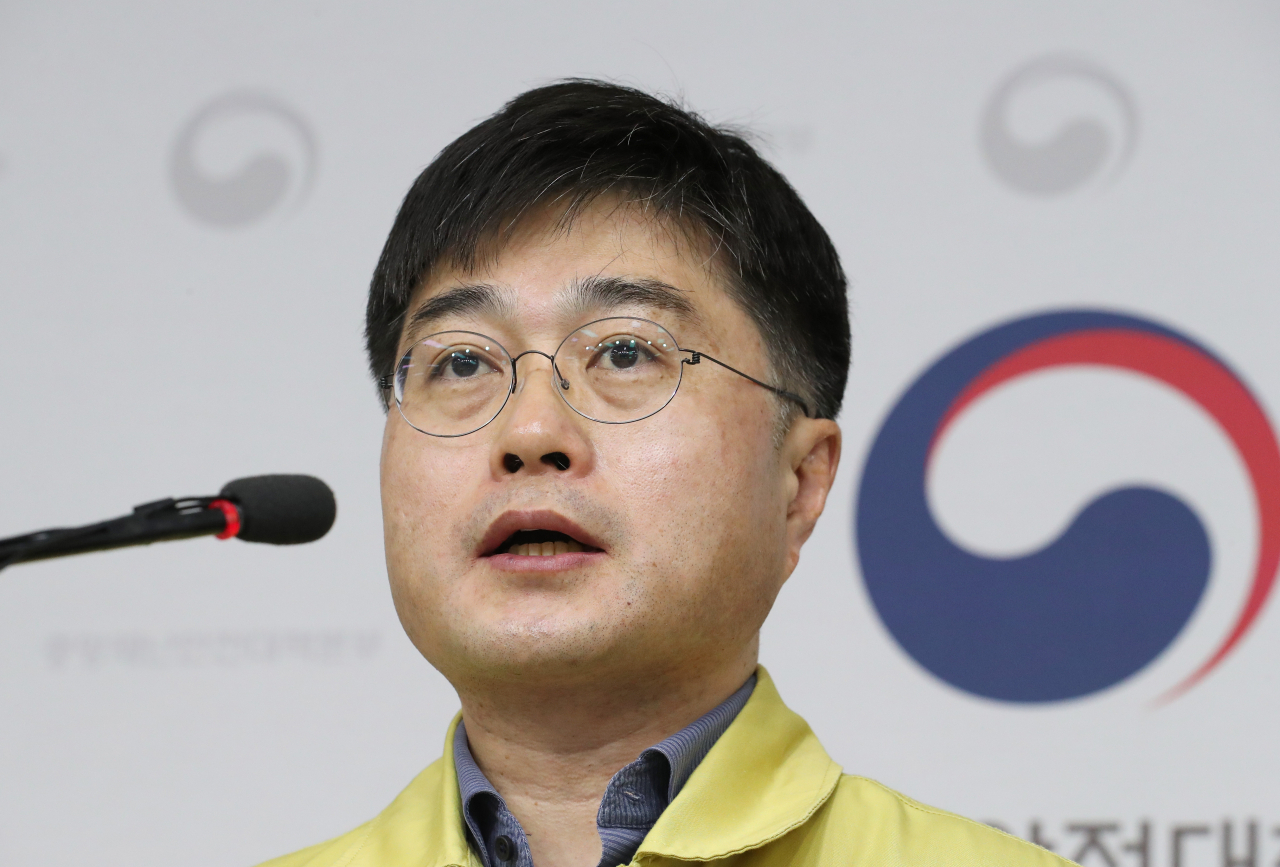 윤태호 중앙사고수습본부 방역총괄반장(보건복지부 공공보건정책관) [연합]