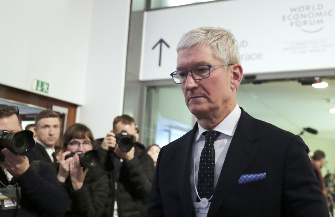 팀 쿡 애플 CEO. [AP]