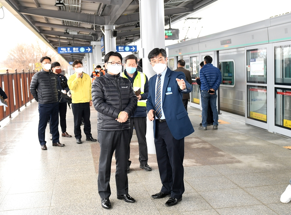전동열차 시스템 작동 점검을 마치고 오는 28일부터 경의전 임진강역까지 광역전철이 운행된다. [파주시]