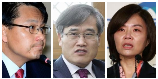 윤상현, 김진용, 민현주〈사진 왼쪽부터〉