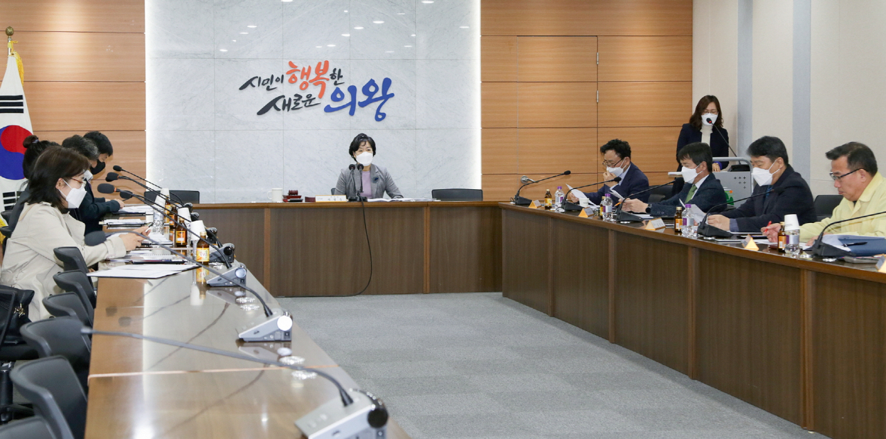 ‘2020년 의왕시 규제개혁 아이디어 공모’심사위원회. [의왕시]