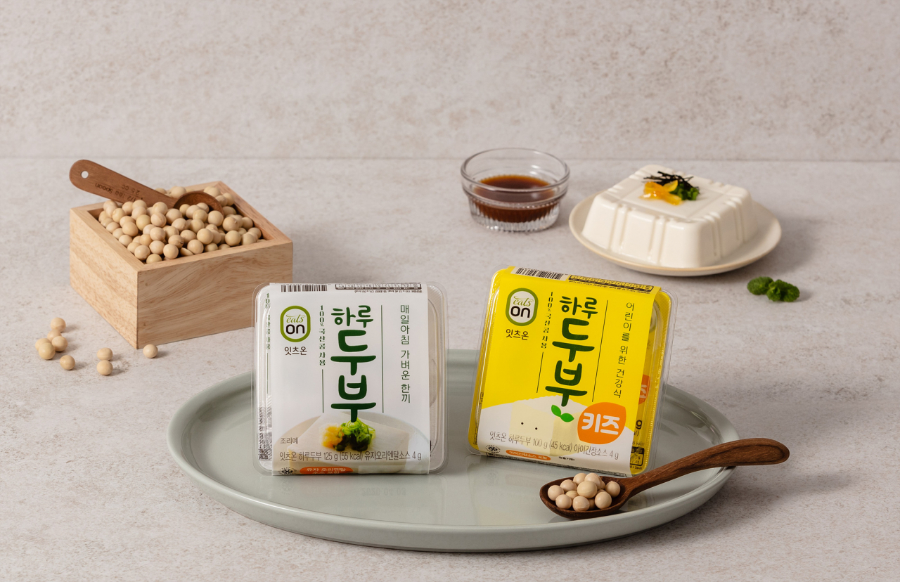 이츠온 하루두부 2종. [사진제공=한국야쿠르트]
