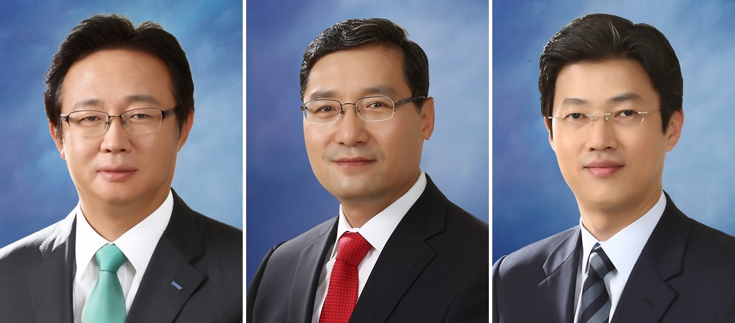 (왼쪽부터) 양승열 품질관리실장(부대표), 허세봉 심리실장(부대표), 이호준 COO(전무) [제공=삼정KPMG]