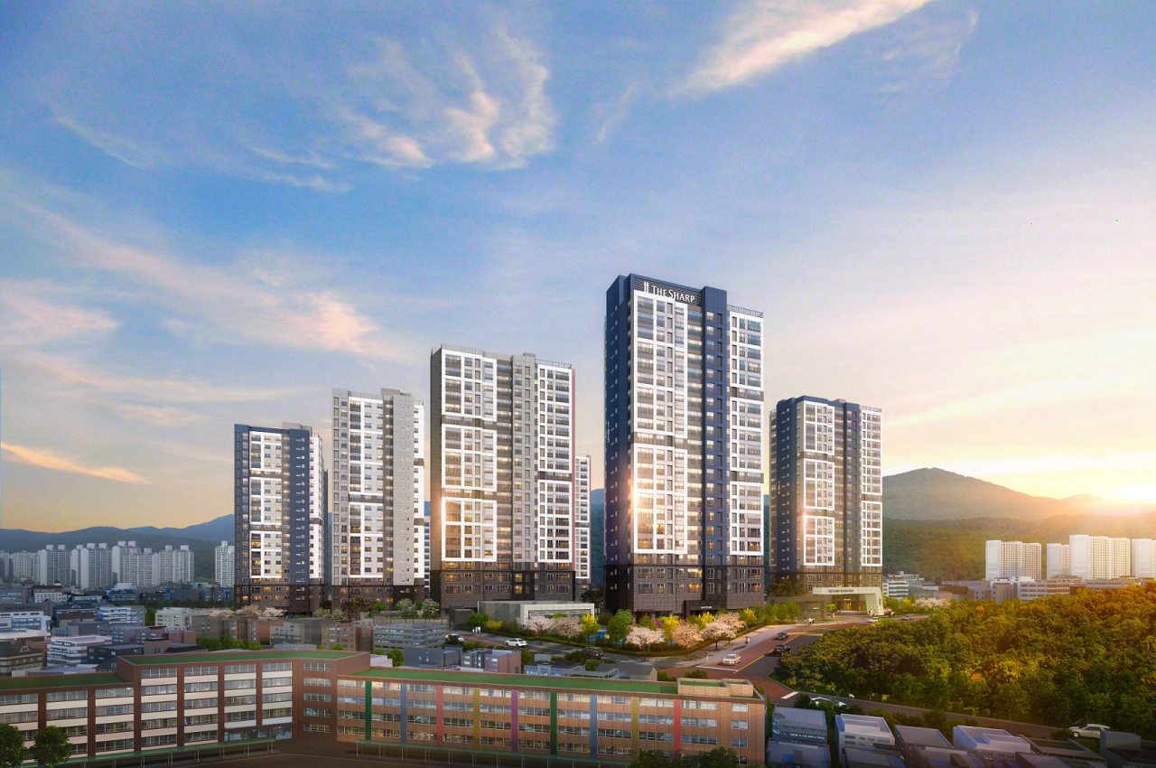 포스코건설, '더샵 광교산 퍼스트파크' 다음달 분양 - 헤럴드경제