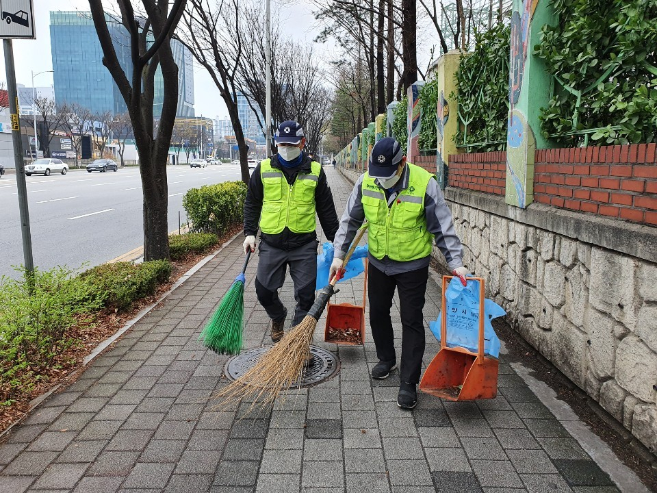 안양시 환경미화원.