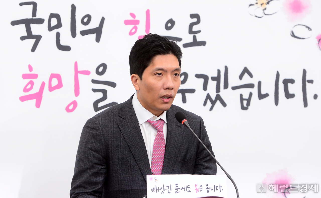 송한섭 미래통합당 4·15 총선 서울 양천갑 후보. [이상섭 기자/babtong@heraldcorp.com]