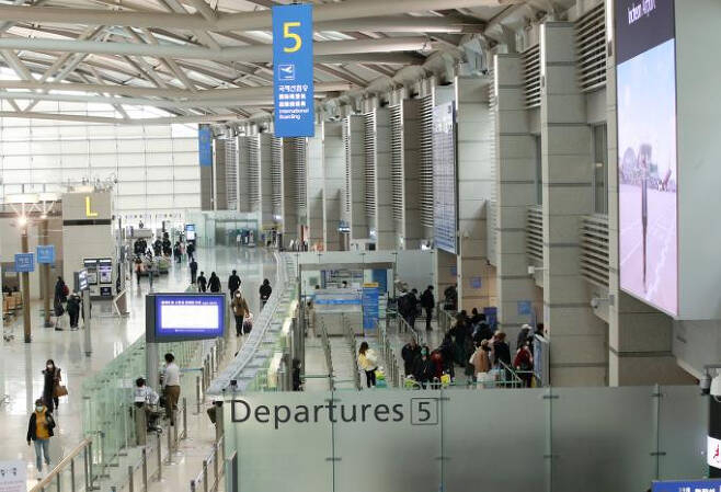 인천국제공항. 사진은 기사내용과 직접 관계 없음[연합]
