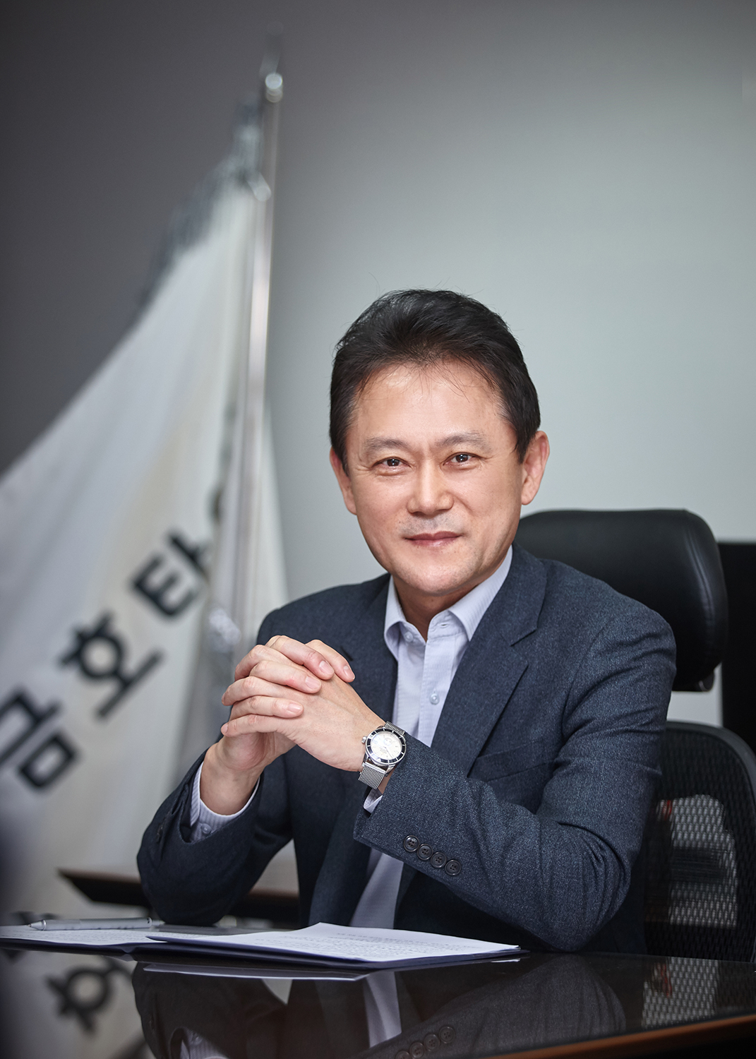 금호타이어 전대진 사장.