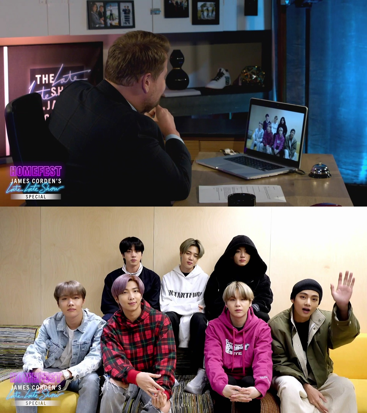 [CBS ‘The Late Late Show with James Corden’ 방송화면 캡처]