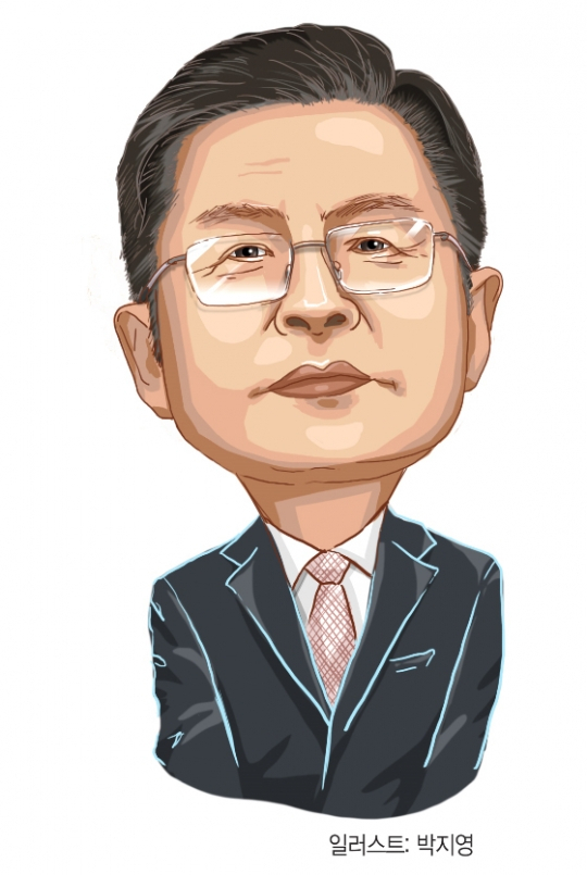 황교안 미래통합당 대표. [일러스트 박지영]
