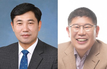민주당 조오섭, 무소속 김경진 후보.