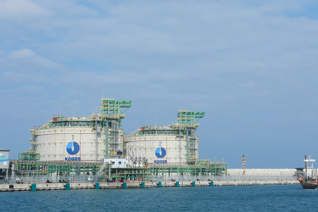 한국가스공사 제주 액화천연가스(LNG) 생산기지［한국가스공사 제공］