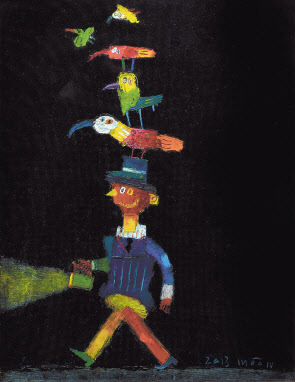 문형태/무제/캔버스에 유채/53&times;40.9cm/2013
