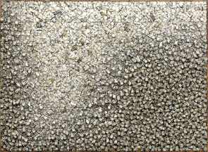 전광영/AGGREGATION/한지에 혼합재료/55x75cm
