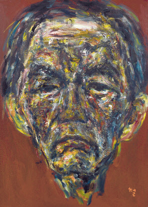 권순철/얼굴/캔버스에 유채/90.9&times;65.1cm/2002