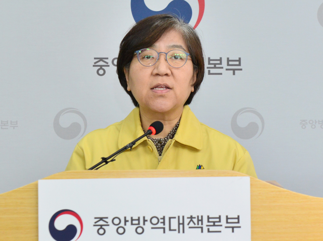정은경 중앙방역대책본부장 [연합]