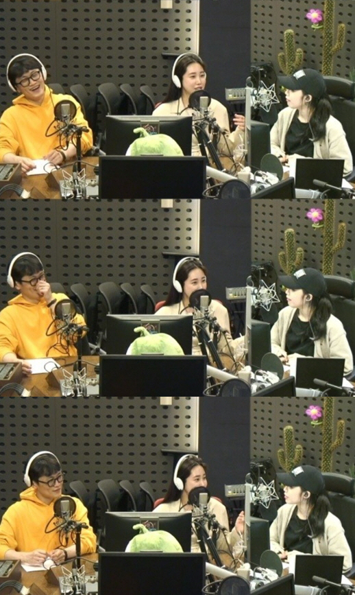 16일 방송된 KBS 쿨FM ‘정은지의 가요광장’에 출연한 방송인 최희. [KBS 쿨FM ‘정은지의 가요광장’]