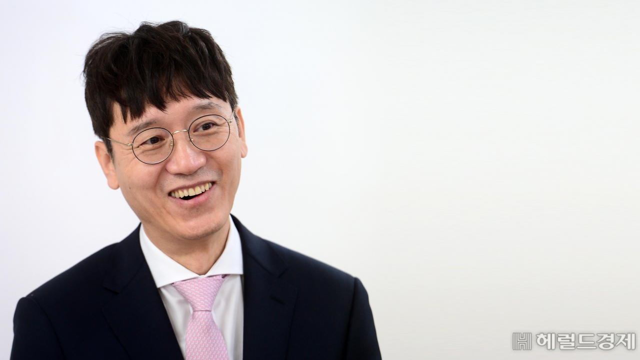 김웅 미래통합당 당선인(서울 송파갑). [이상섭 기자/babtong@heraldcorp.com]