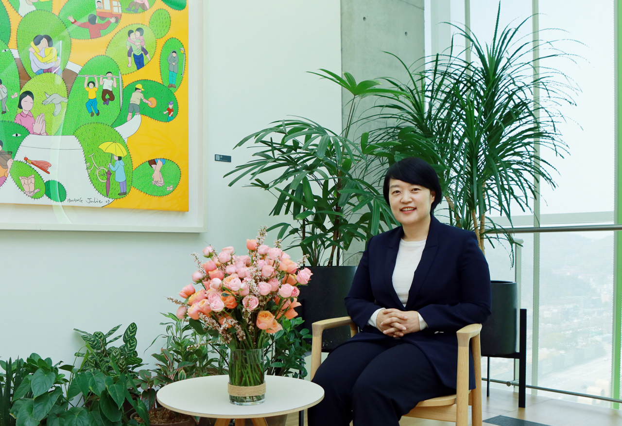 한성숙 네이버 대표 [네이버 제공]