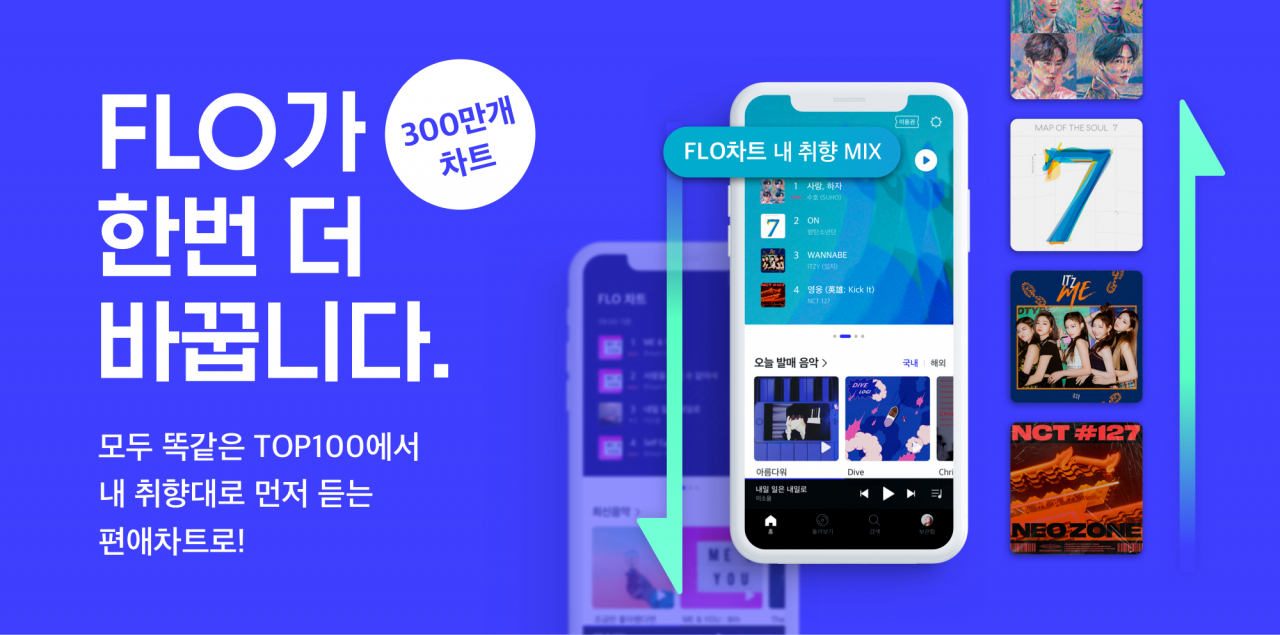 플로(FLO)의 새로운 ‘편애차트’