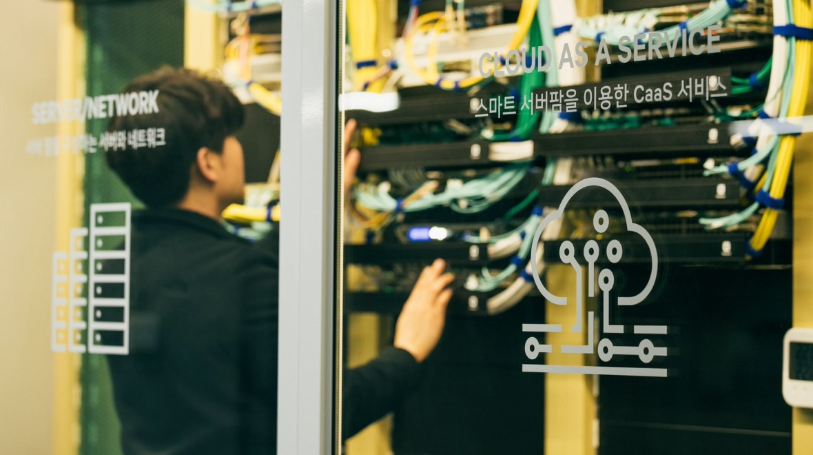 NBP의 고성능 서버실 [NBP 제공]