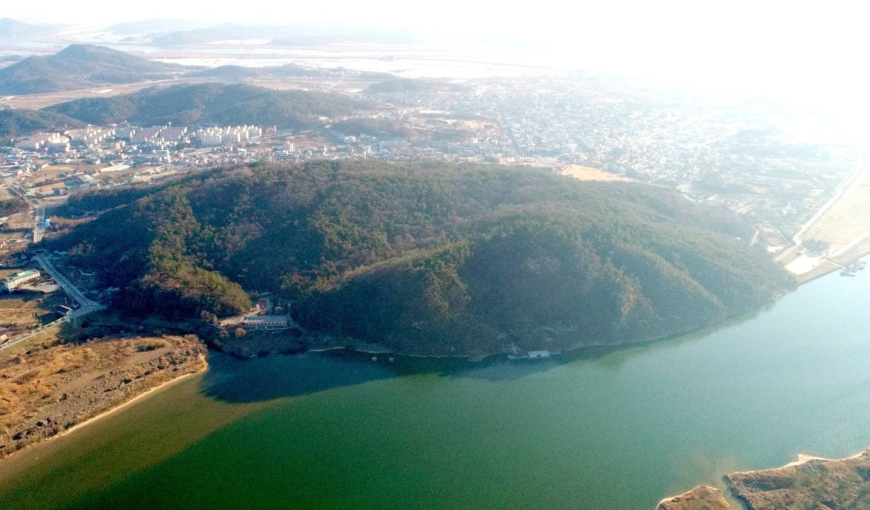 부소산성 전경