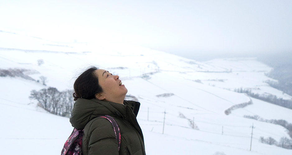 A scene from “The Hill of Wind” (Samsun Film)