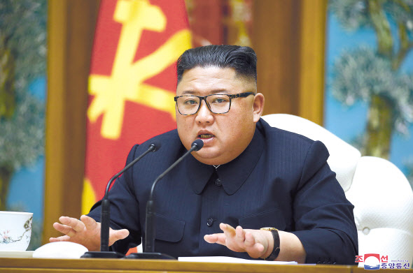 김정은 북한 국무위원장. [연합]