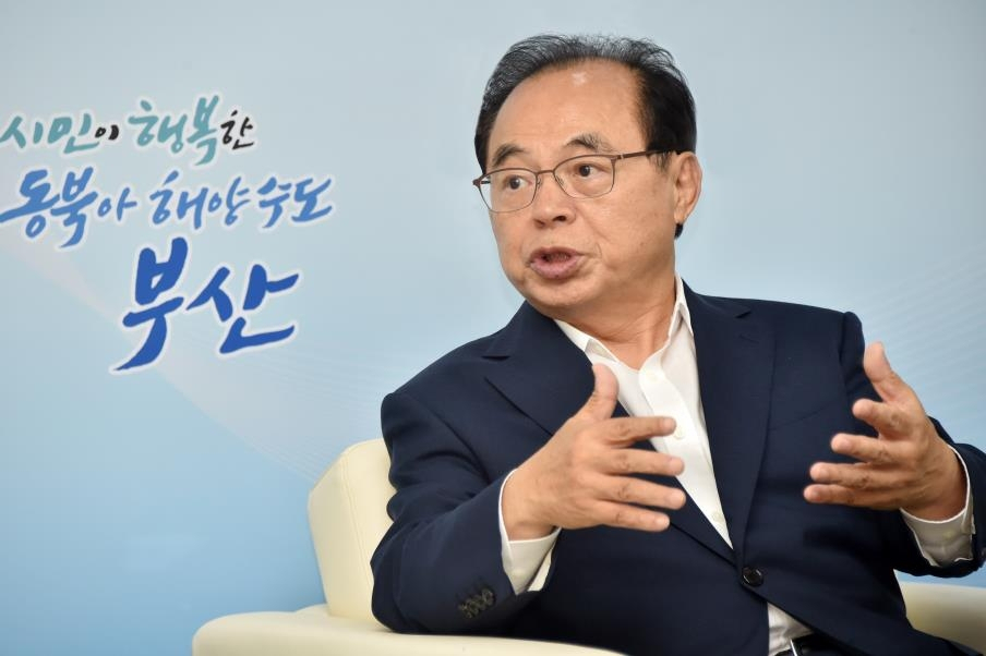 오거돈 부산시장. [부산시 제공]