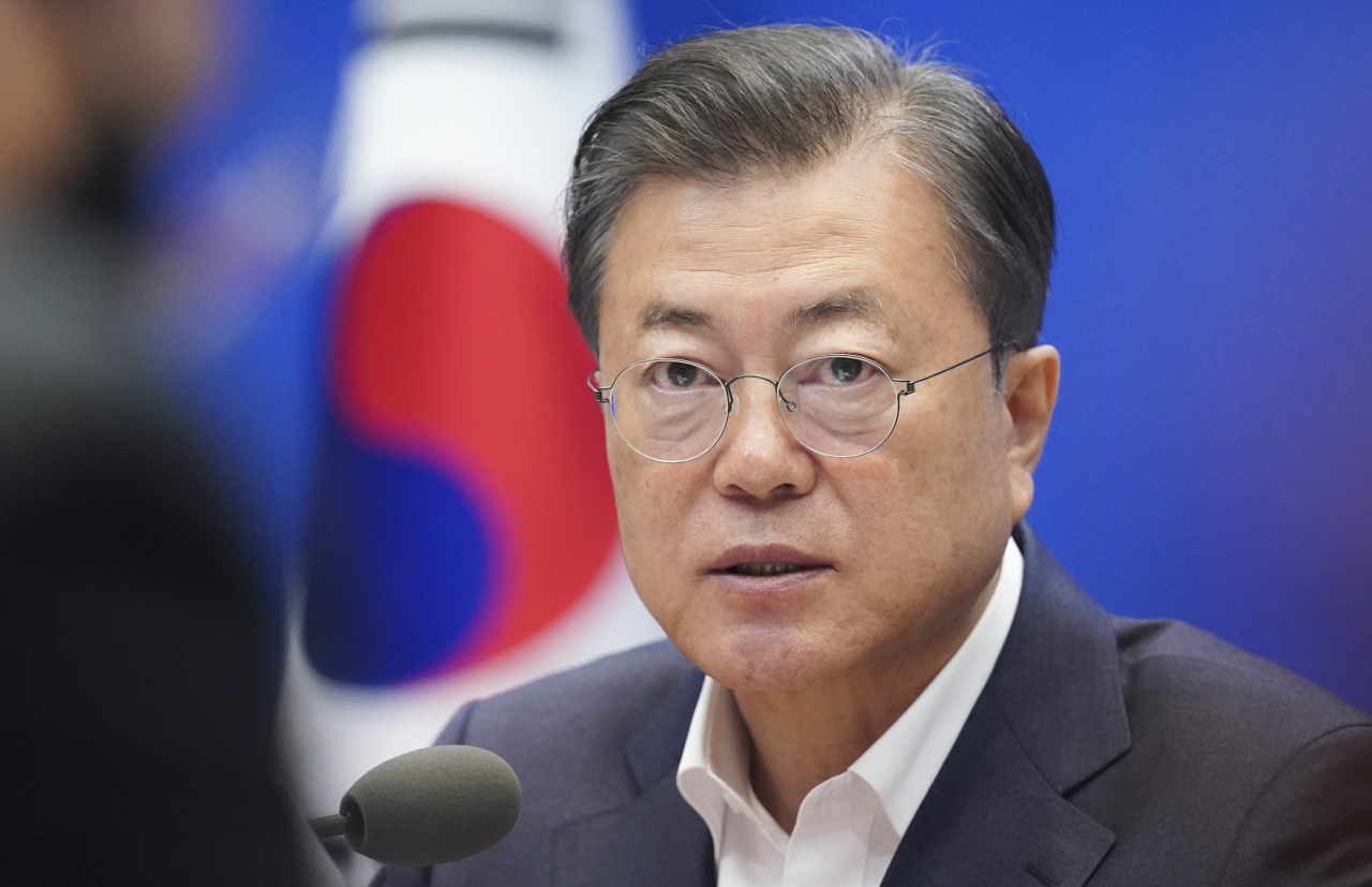 President Moon Jae-in. Yonhap