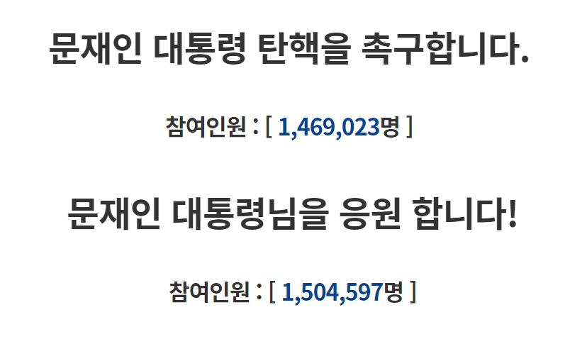 청와대 홈페이지 캡처.