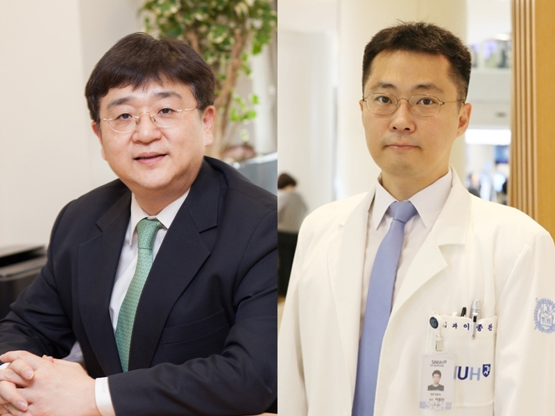 분당서울대병원 (좌) 황진혁 교수 (우)이종찬 교수