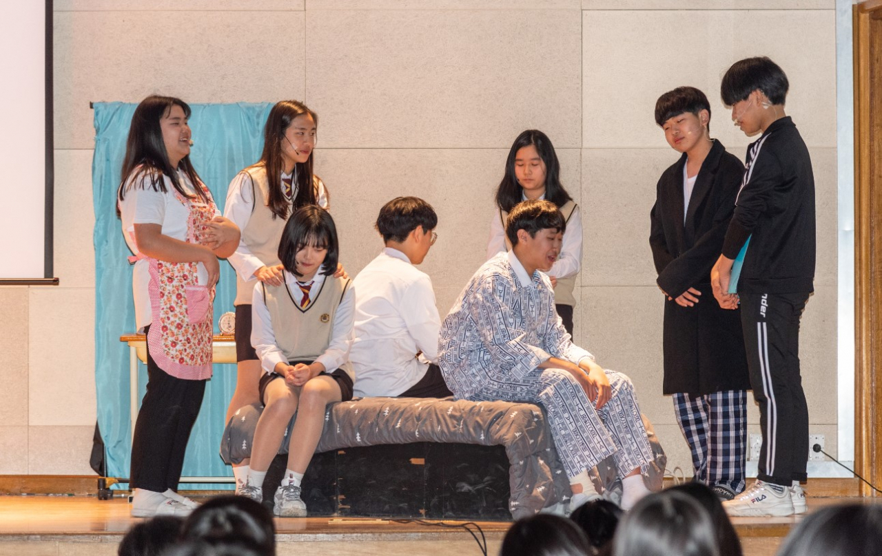 오산문화재단 뮤지컬 발표회. [오산시 제공]