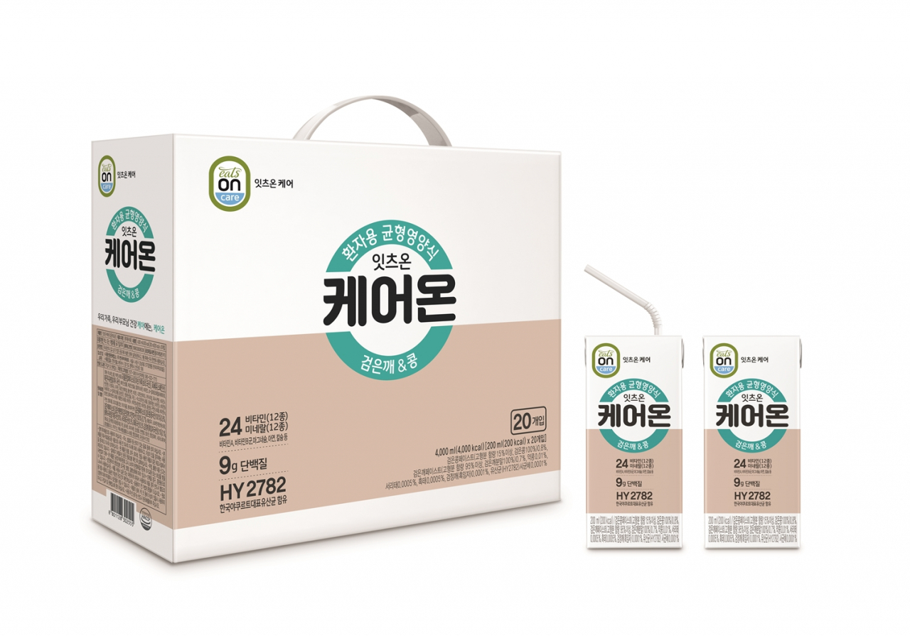'잇츠온 케어온 검은깨&콩' 제품 이미지 [제공=한국야쿠르트]