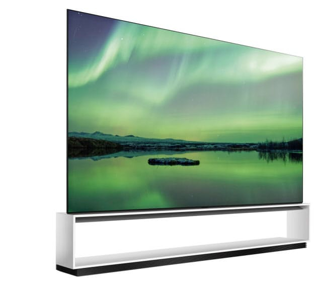 LG전자 6월 초 일본에 선보이는 8K OLED TV(모델명: OLED 88ZXPJA) [LG전자 제공]