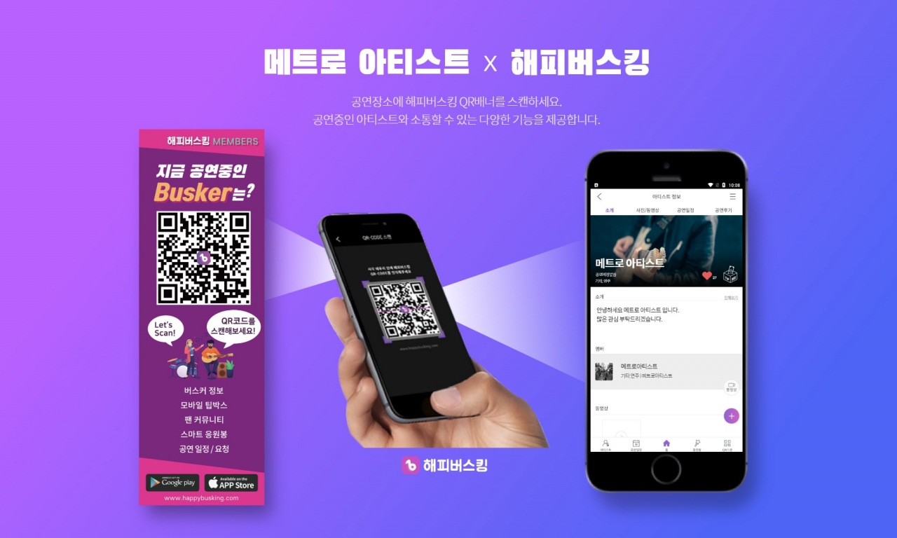 메트로아티스트 활동 모습. [서울교통공사]