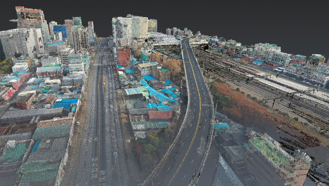 신안산선 복선전철 현장 3D 데이터 결과 [포스코건설]