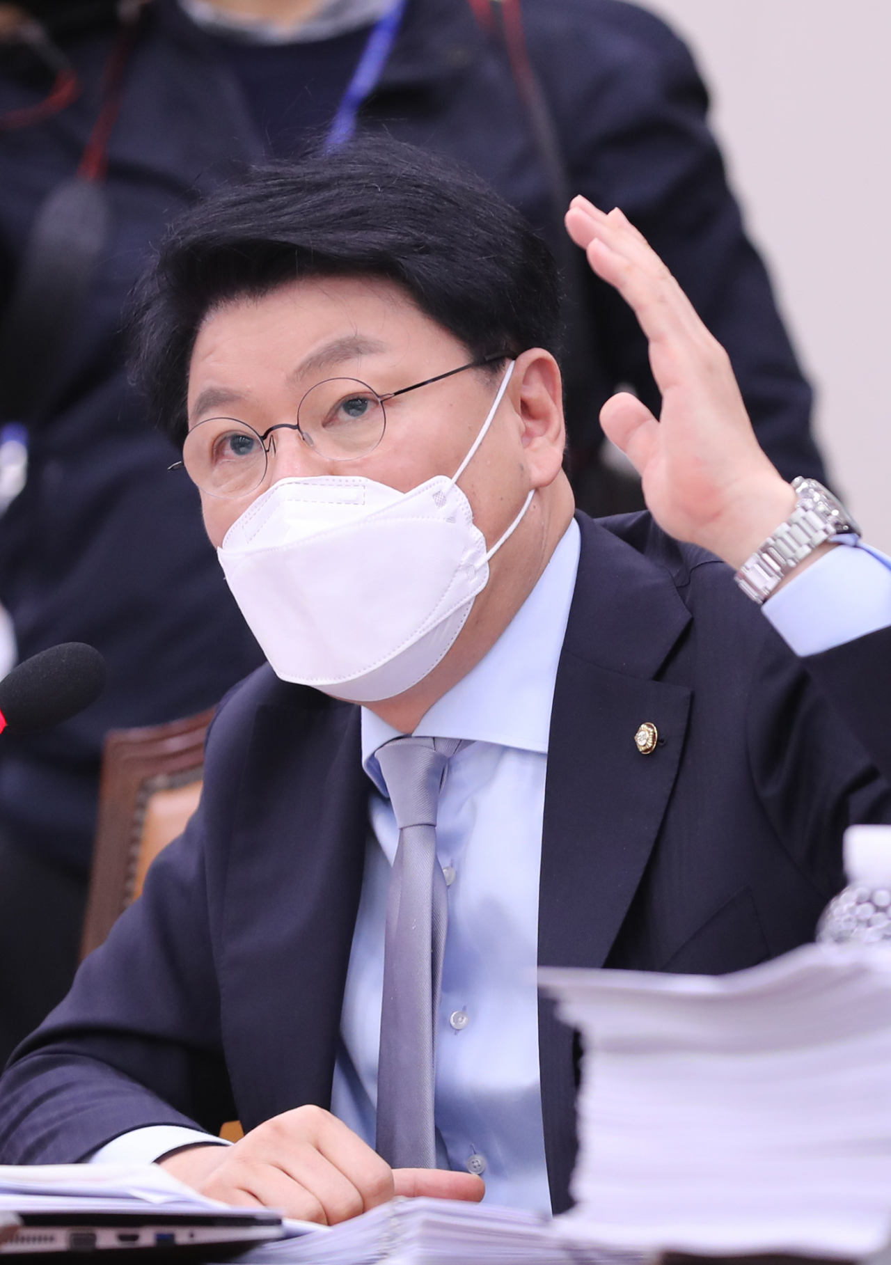장제원 미래통합당 의원. [연합]
