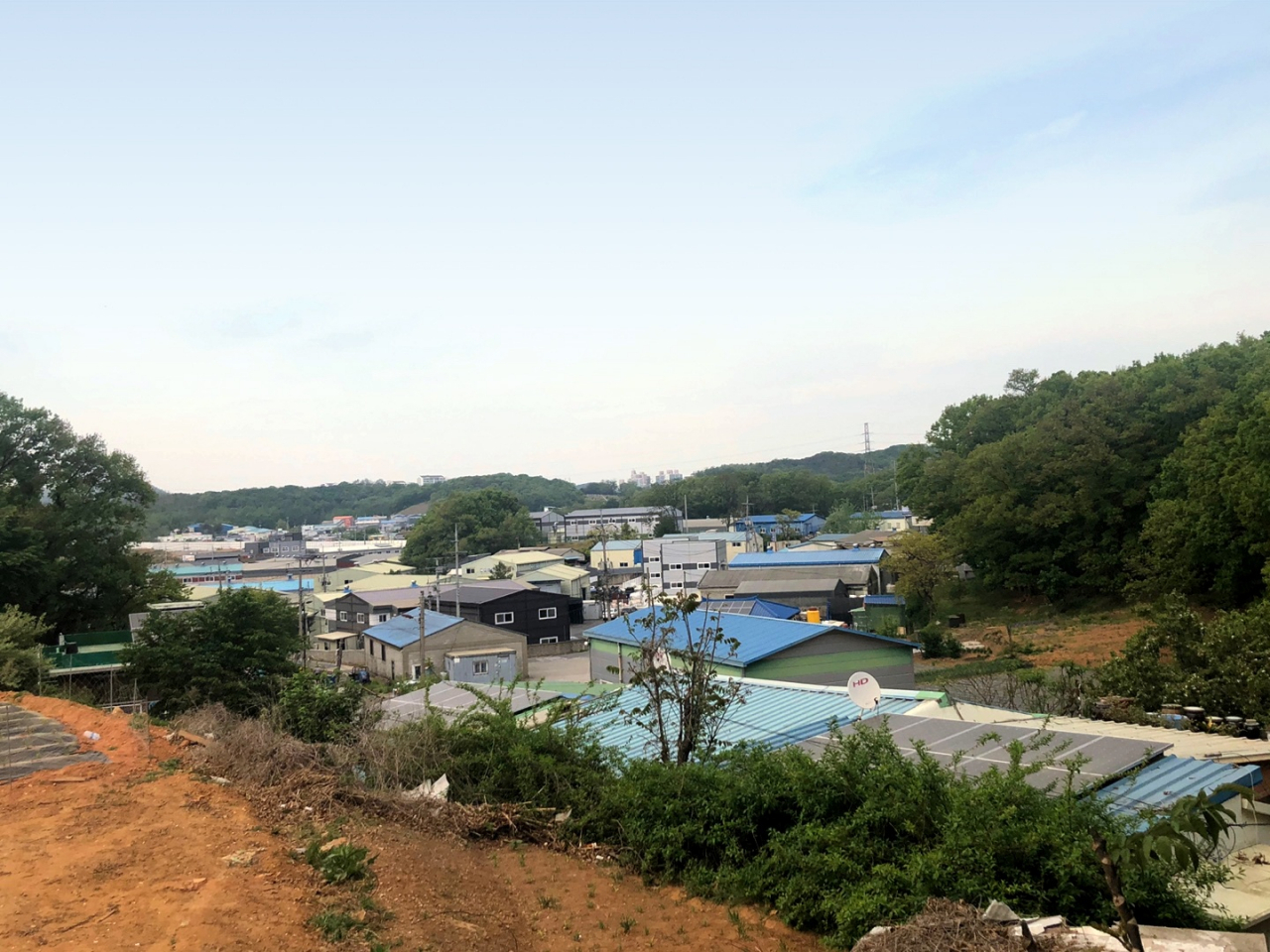 인천 서구 사월마을 전경. [사월마을 환경비상대책위원회 제공]