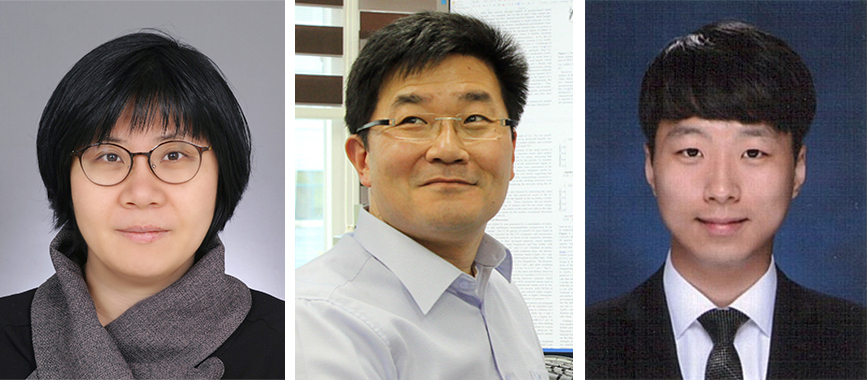 KAIST 임미희(왼쪽) 교수, 백무현(가운데) 교수, 김민근 석박사통합과정.[KAIST 제공]