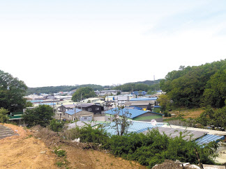 인천 서구 사월마을 전경.