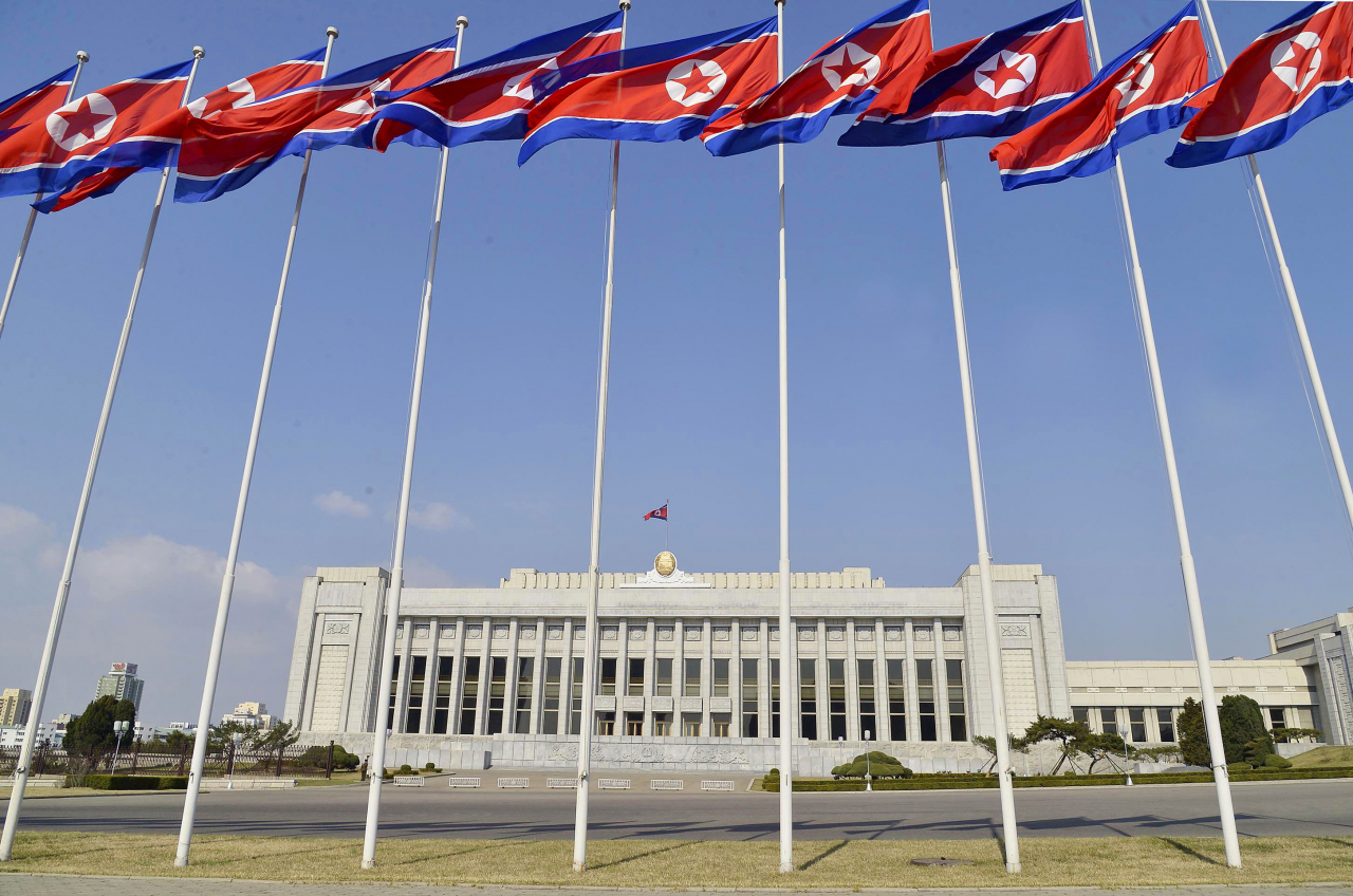 북한 평양의 모습. [AP]