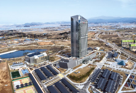 나주혁신도시에 있는 한국전력 본사 전경. [헤럴드 DB]