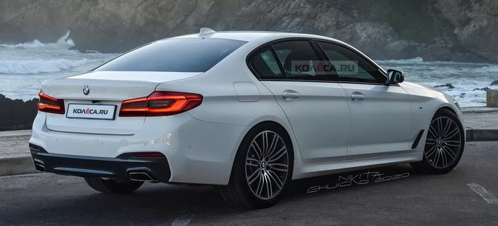 BMW 더뉴 5시리즈 예상 렌더링 [콜레사 자료]