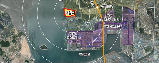 사업대상지 위치도 및 대상시설