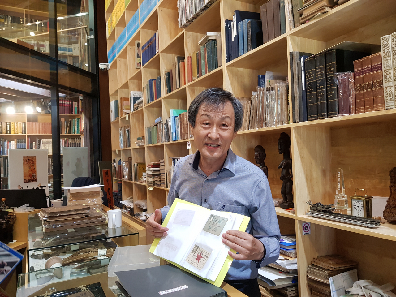 삼례책마을의 박대헌 이사장